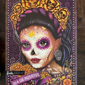 2021 Barbie Signature Dia de Muertos Doll with Purple and Yellow Accents NRFB